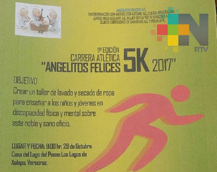 Asociación Angelitos Felices realizará carrera para recaudar fondos