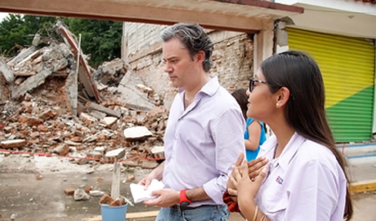 Asegura Nuño Mayer que no hay riesgo de perder el ciclo escolar en estados afectados por sismos