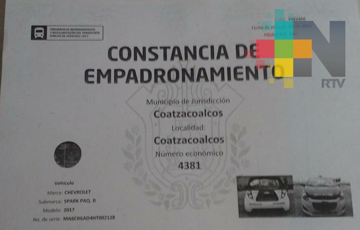 Transporte Público ha detenido 12 taxis por no estar empadronados, en zona sur