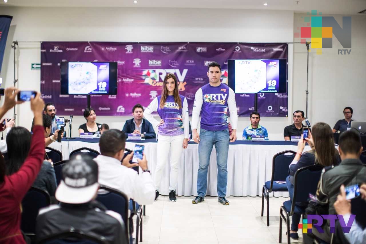 Presentan Carrera RTV 5K