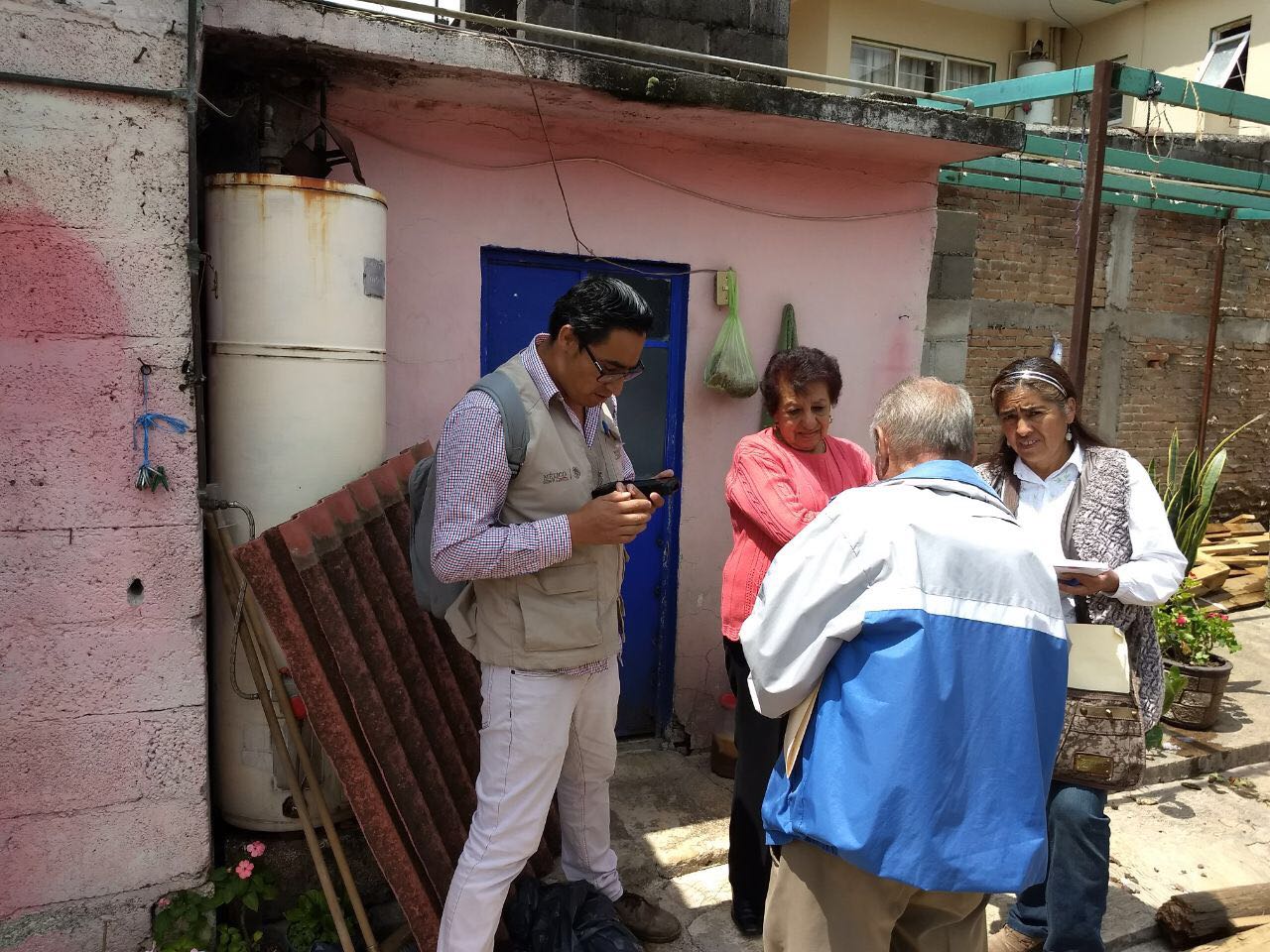 La Sedatu continúa con el levantamiento del censo de viviendas en el Edomex