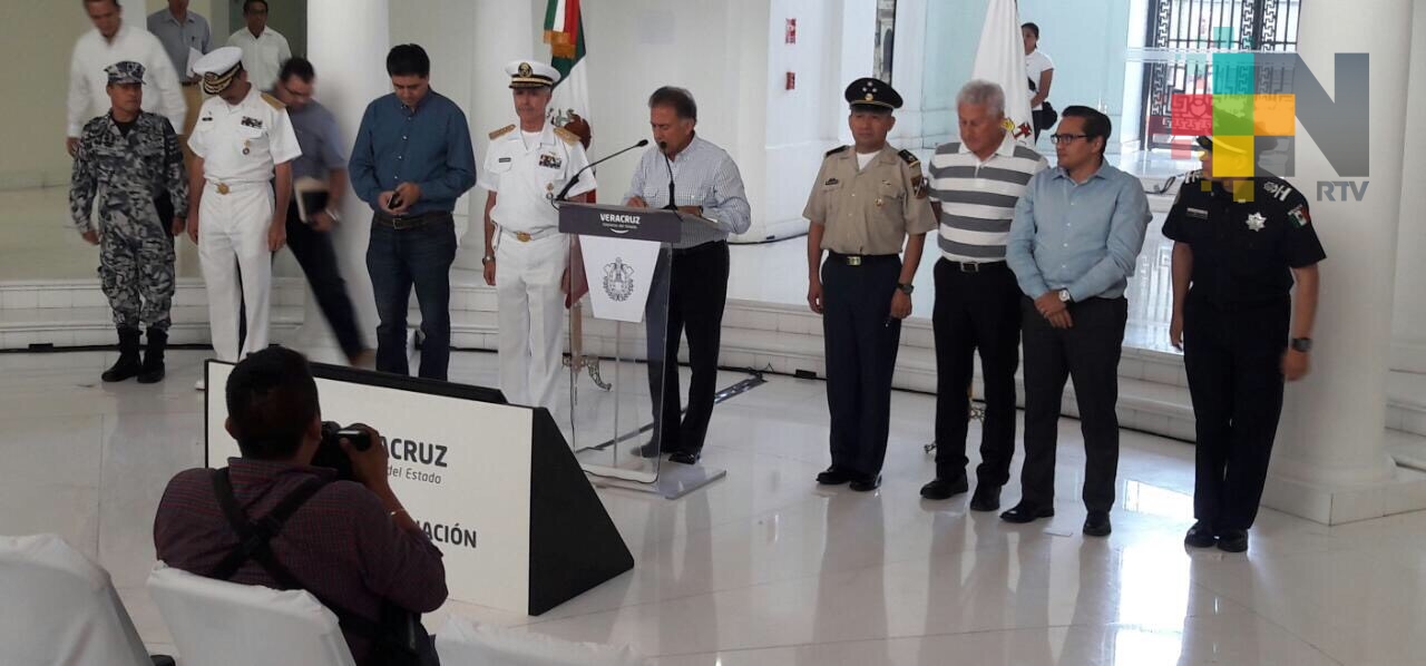 Reporta gobernador Yunes una disminución en los delitos de alto impacto