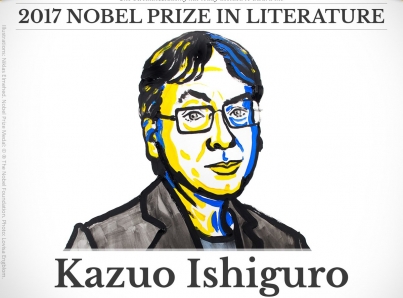Otorgan Premio Nobel de Literatura 2017 a Kazuo Ishiguro