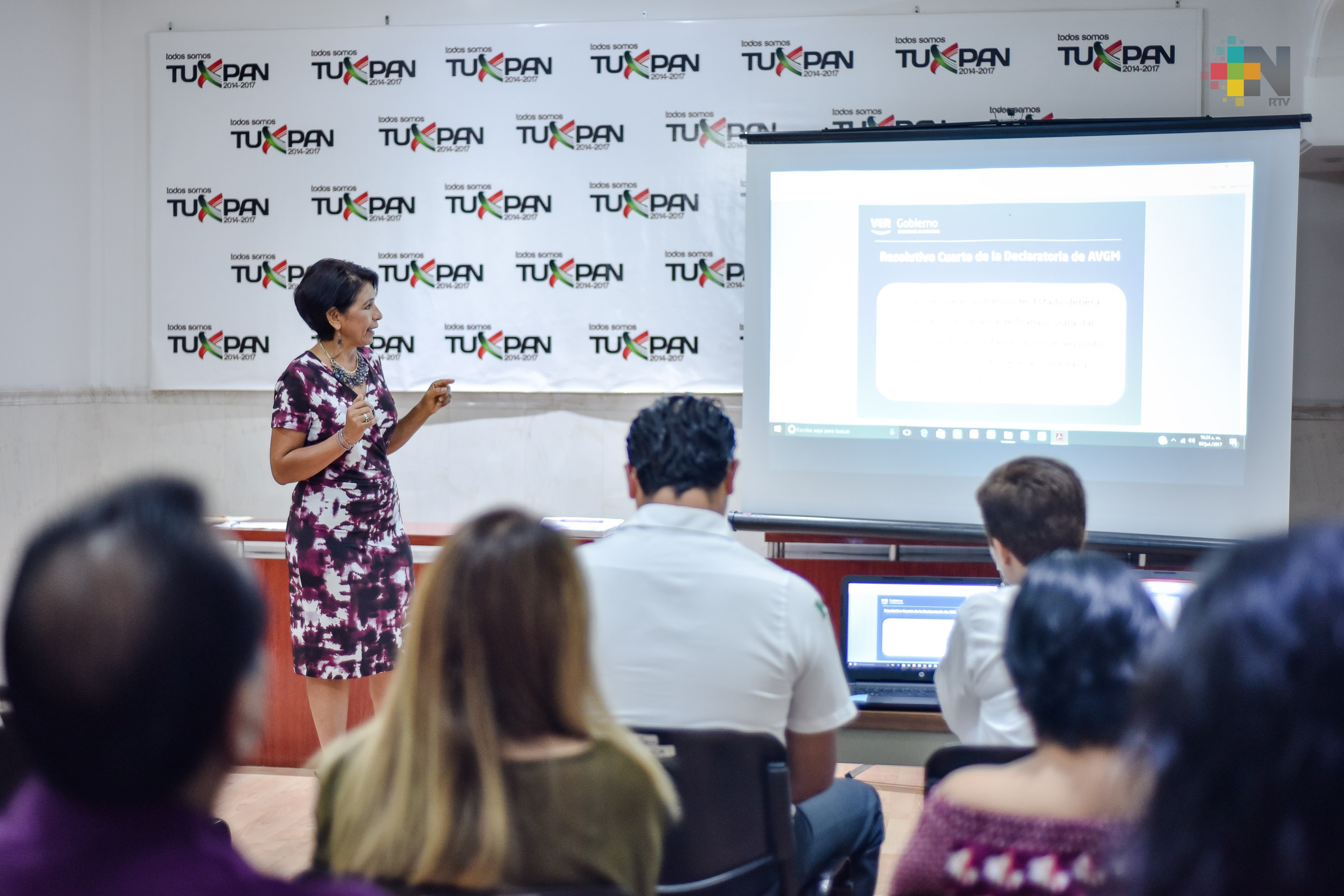 Despliegan acciones para combatir la violencia de género contra las mujeres en Tuxpan
