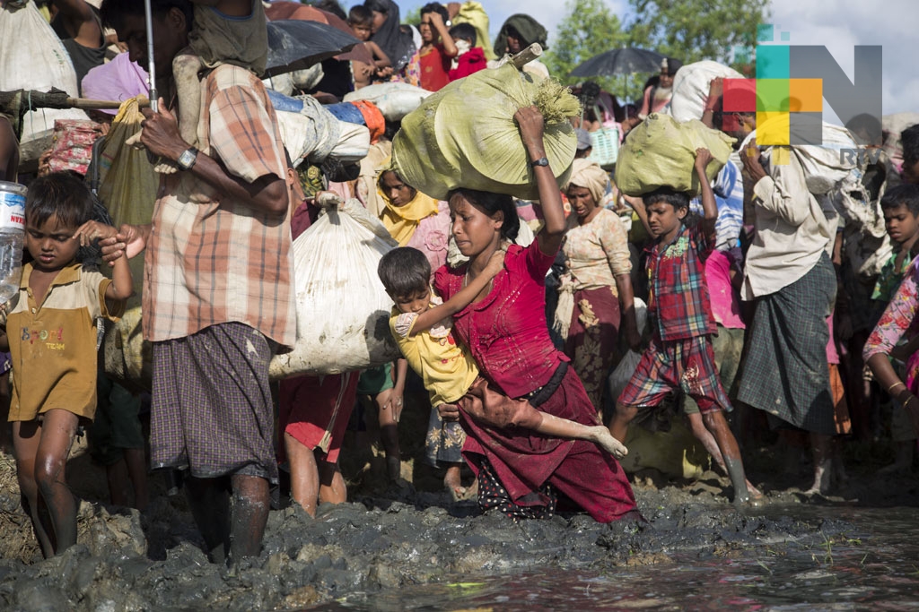 Salen 12 mil niños de Myanmar cada semana por violencia: Unicef