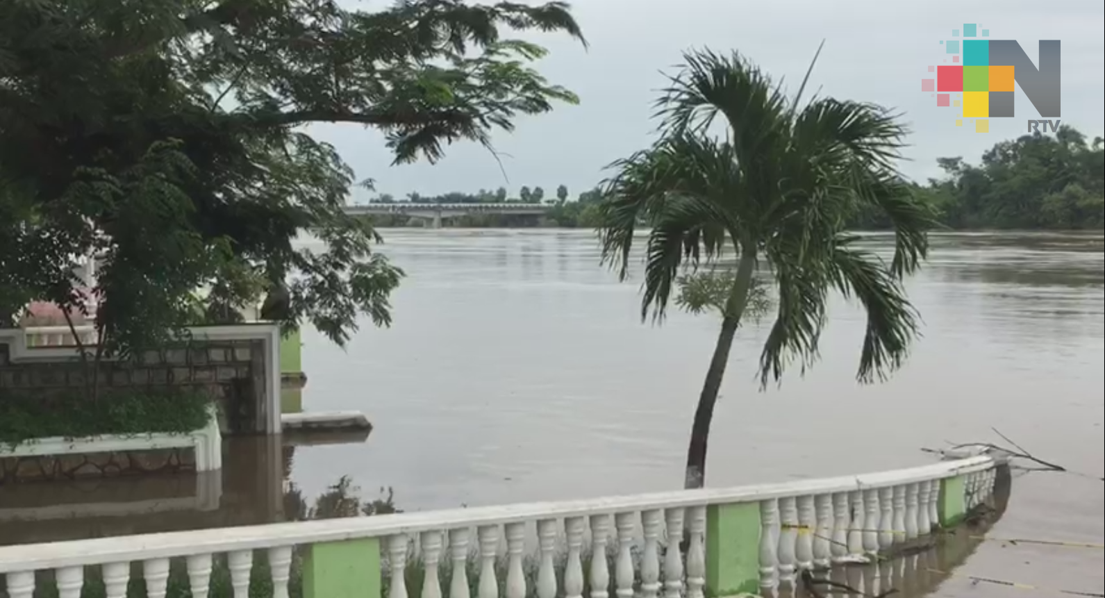 Río Pánuco cerca de alcanzar escala crítica; piden mantenerse alerta