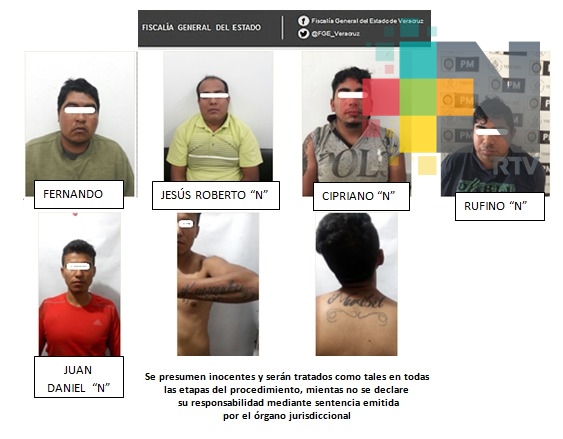 Desarticula FGE banda dedicada al secuestro, en Xalapa, cinco detenidos