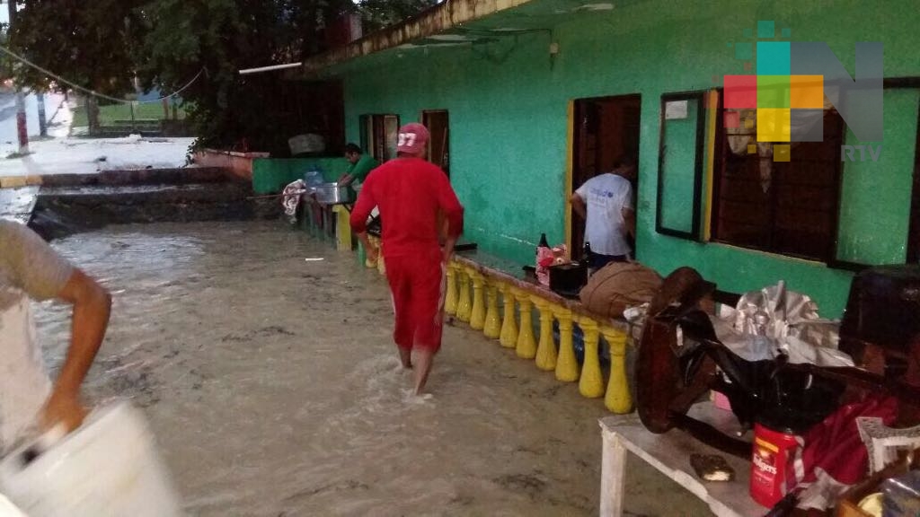 Lluvias afectan colonias y comunidades de Tantoyuca