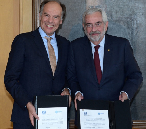 Firman la UNAM y la Universidad de Leiden, Holanda, convenio de movilidad académica