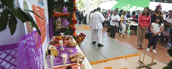 SEV presenta festival de “Xantolo” con una muestra de altares de la región de la Huasteca