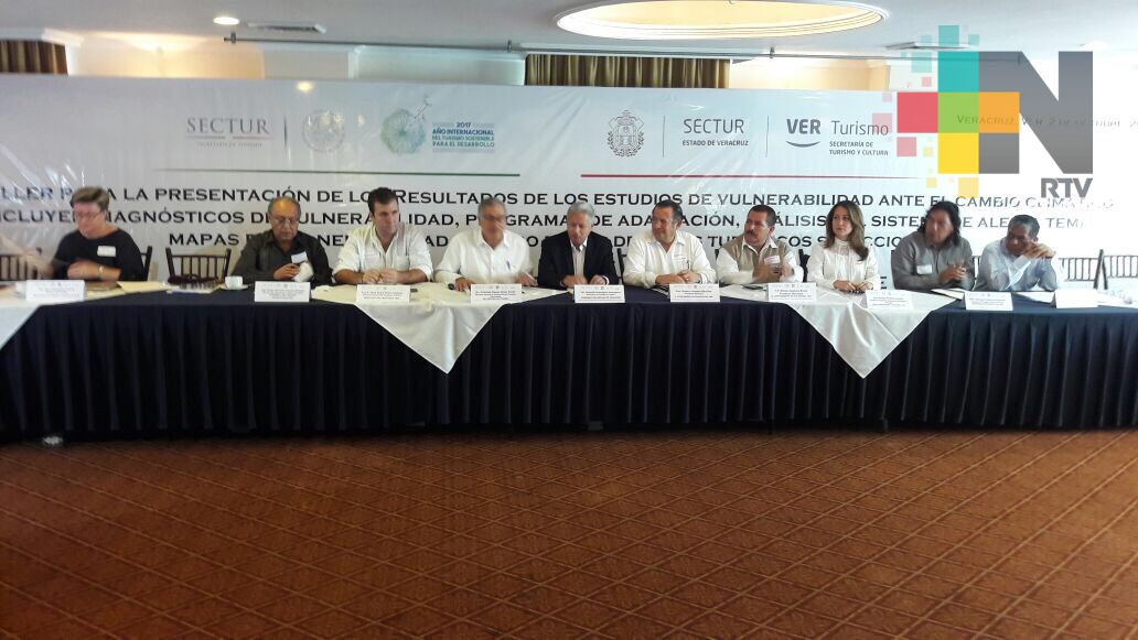 Presentan en Veracruz estudios de vulnerabilidad ante el cambio climático en el Golfo de México