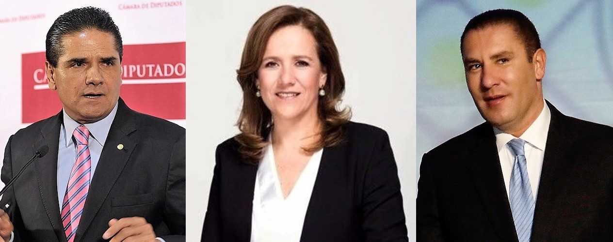 Piden Zavala, Moreno y Aureoles elección abierta de candidatos frentistas