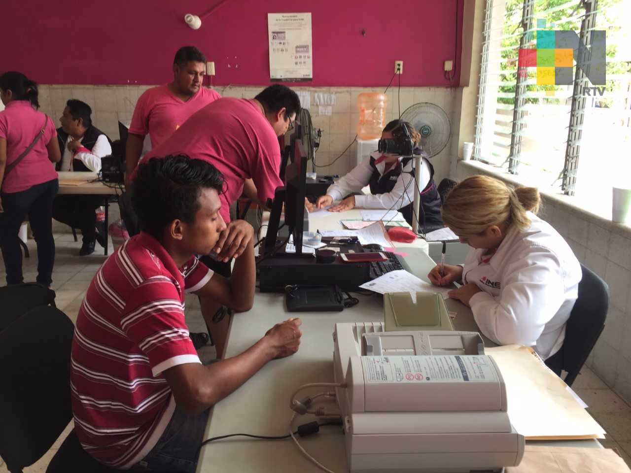 En Tierra Blanca ha sido nula la convocatoria para que jóvenes tramiten credencial para votar