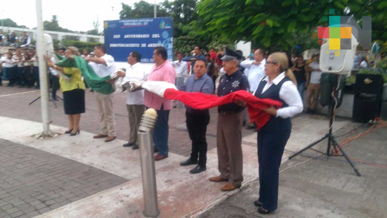En Tierra Blanca celebran el 525 aniversario del descubrimiento de América