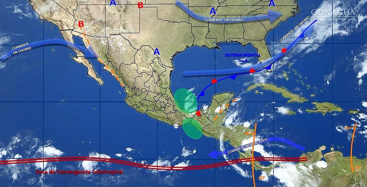 Prevé Conagua “Norte” en Veracruz con tormentas intensas