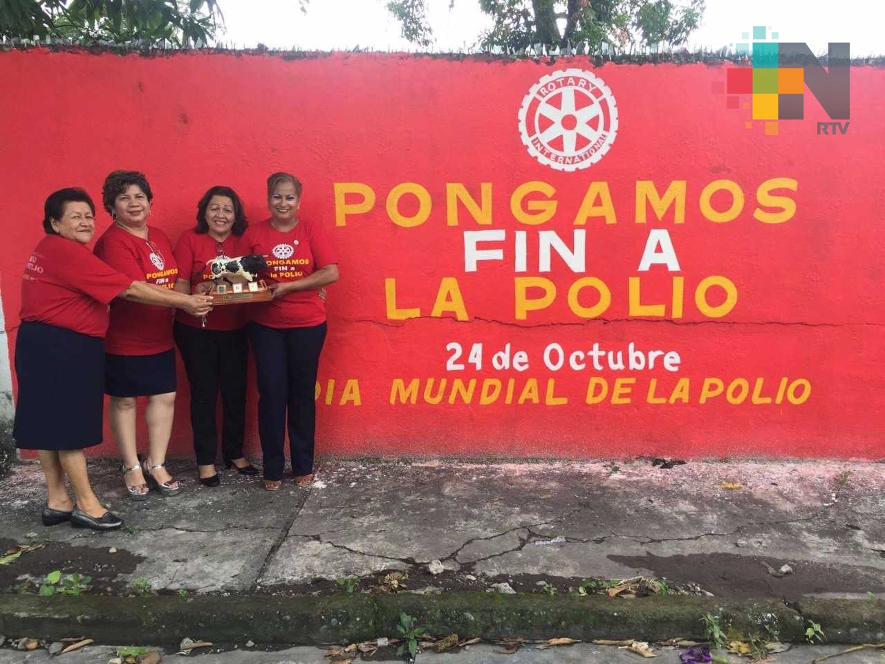 Club Rotario en Tierra Blanca emprende campaña en contra de la Polio