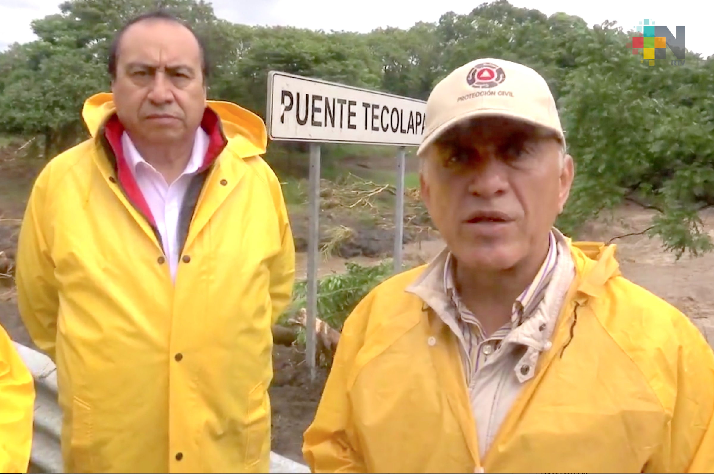 Gobernador Yunes pide no circular por carretera de Cabada-Santiago Tuxtla-San Andrés Tuxtla; lluvias causaron varios cortes