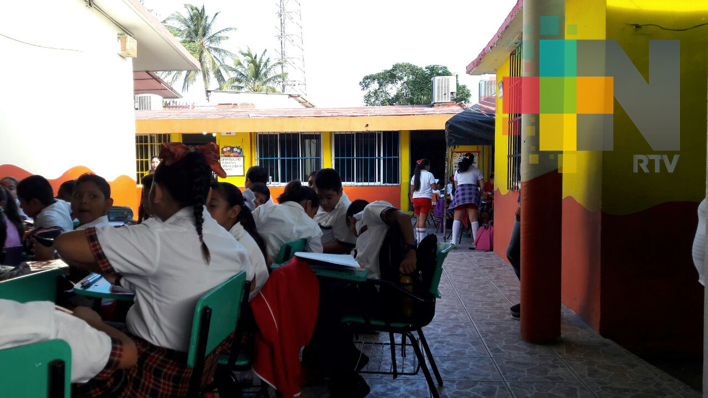 Solicitan reparación de cinco aulas dañadas por sismo en Veracruz