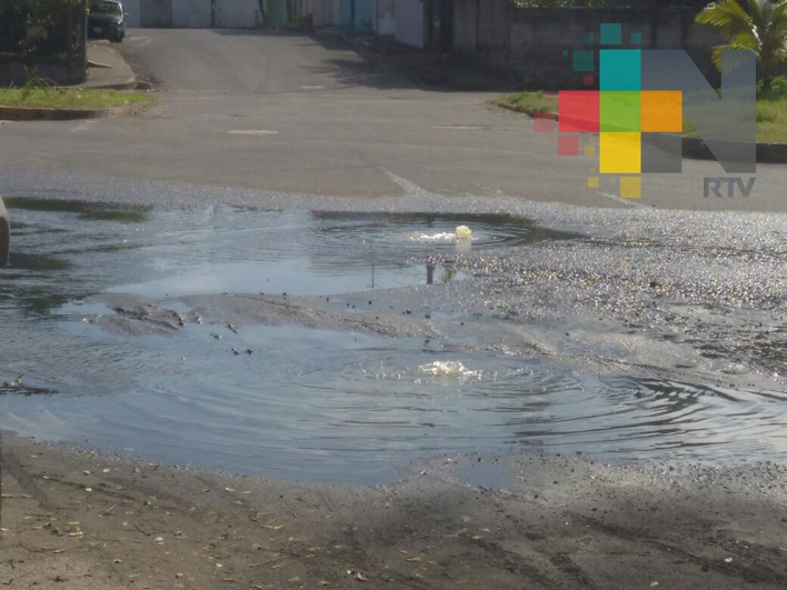 Implementa CAEV programa de limpieza del sistema de drenajes en Coatzacoalcos