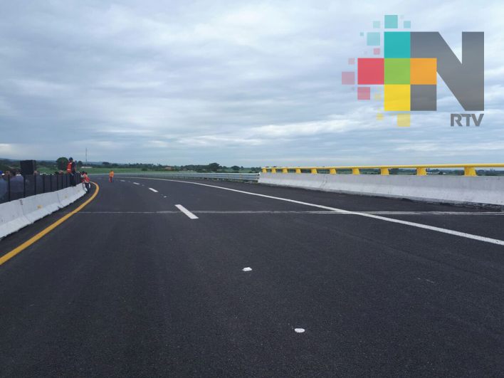 Califican automovilistas como positivo la apertura del Libramiento Nororiente de Cardel