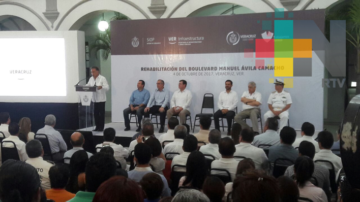 Presentan proyecto de remodelación del bulevar Manuel Ávila Camacho de Veracruz