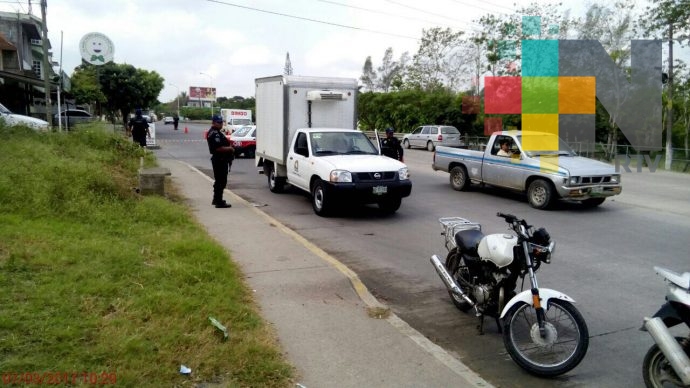 Disminuyen accidentes viales en Tuxpan los últimos dos años