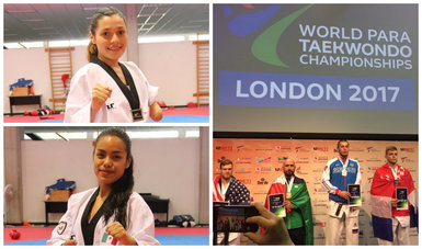 Cosecha México cuatro medallas en Mundial de Para Taekwondo Londres 2017