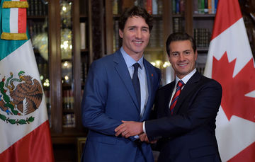 Se reúne Enrique Peña con el Primer Ministro de Canadá Justin Trudeau