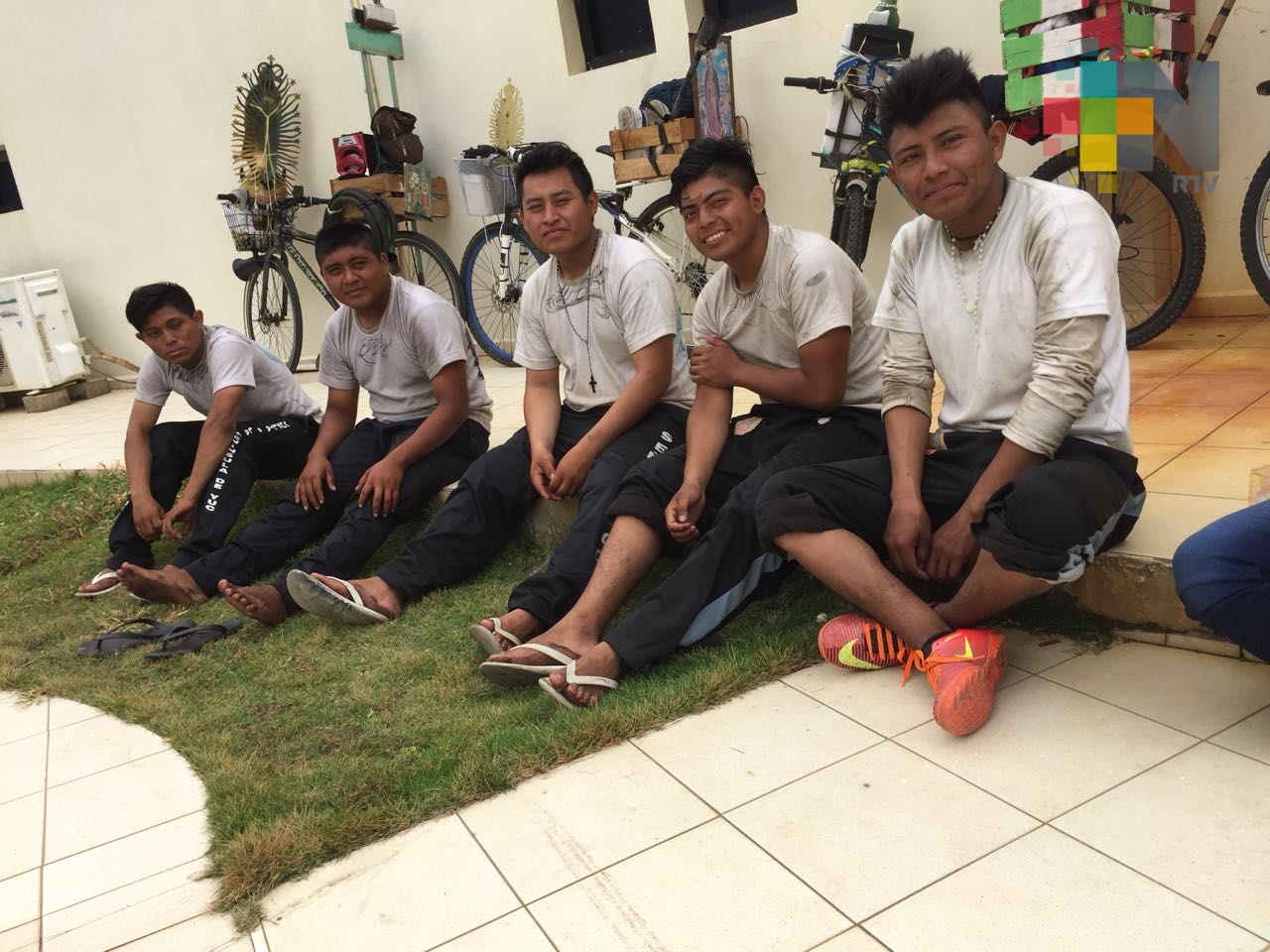 Llegan peregrinos de Quintana Roo a Coatzacoalcos a cumplir su promesa a la Virgen de Guadalupe