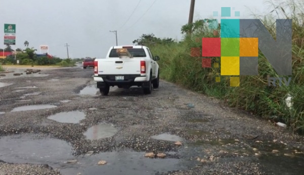 El lunes inician trabajos de rehabilitación de la carretera Coatzacoalcos-Minatitlán