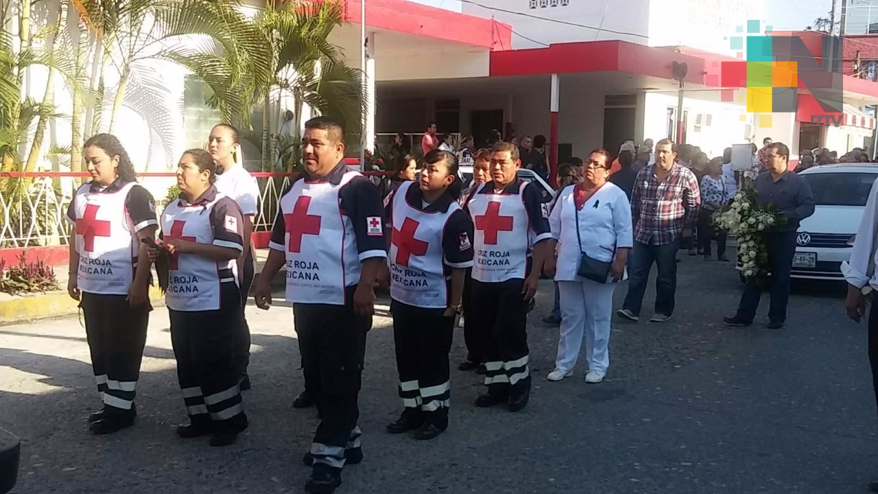 Cruz Roja de Martínez de la Torre despide con homenaje póstumo a Jaime Parada