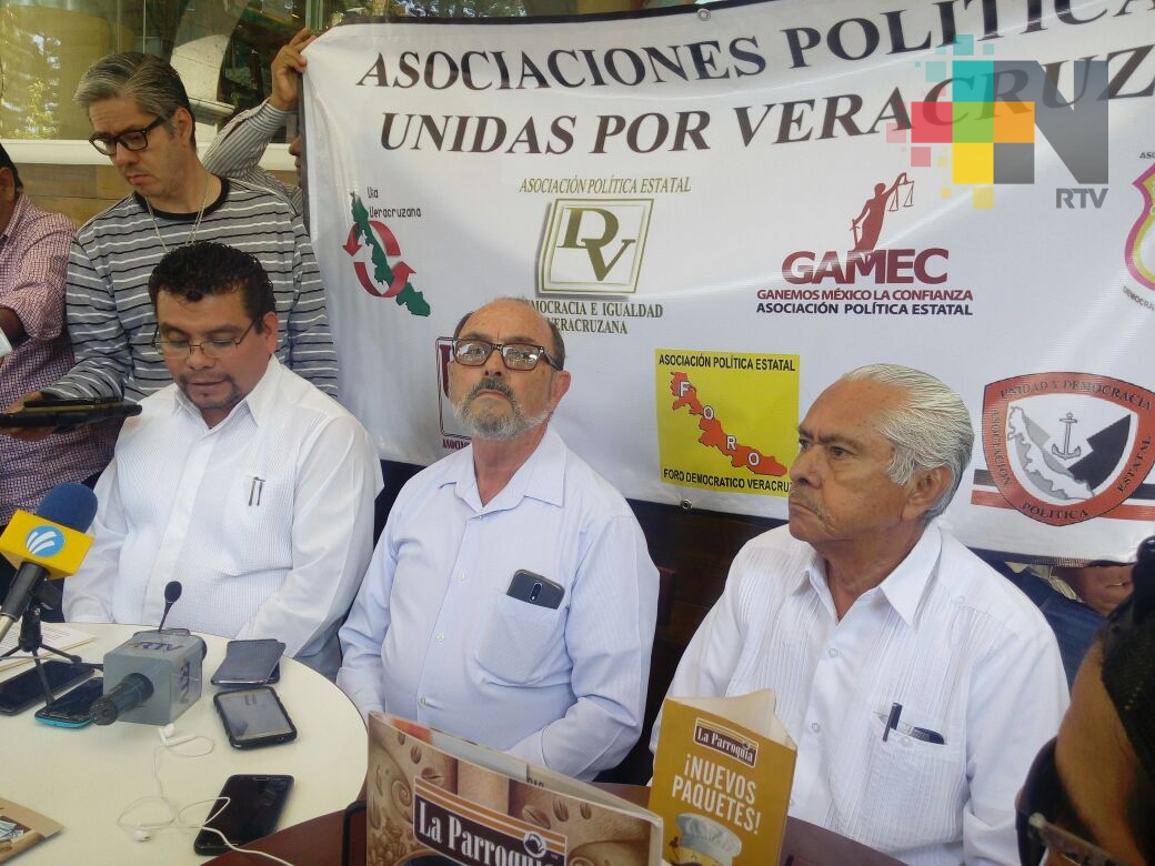 Asociaciones integrantes de “Unidas por Veracruz” exhortan a tramitar credencial para votar