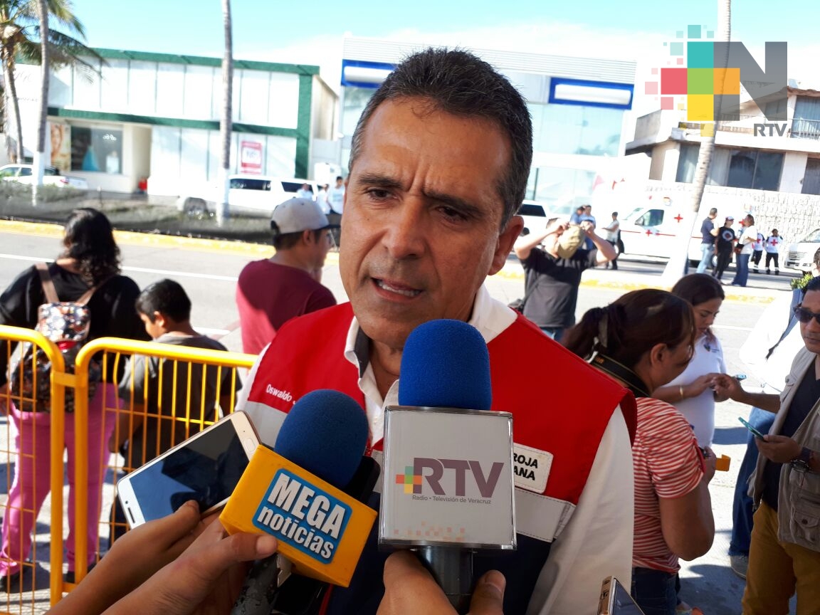 Cruz Roja Mexicana delegación Veracruz espera habilitar albergue