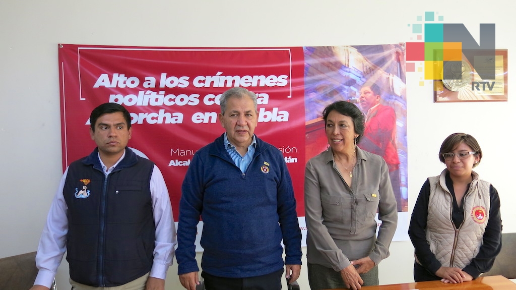 Antorcha en Veracruz exige alto a los crímenes políticos contra sus compañeros en Puebla