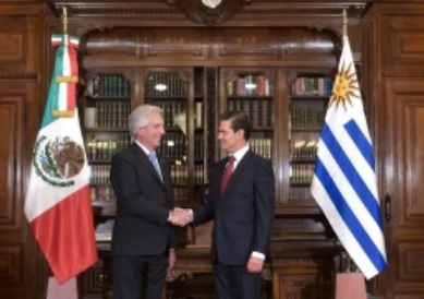 México es un aliado de Uruguay y quiere seguir siéndolo Peña Nieto