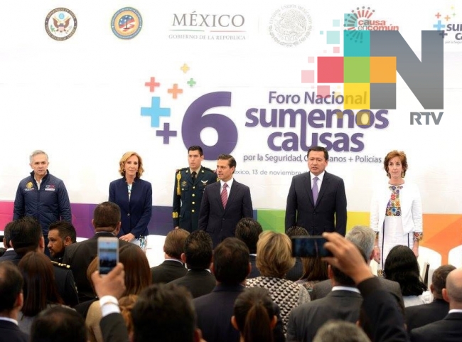 Peña Nieto llama a reconocer buen trabajo de instituciones de seguridad