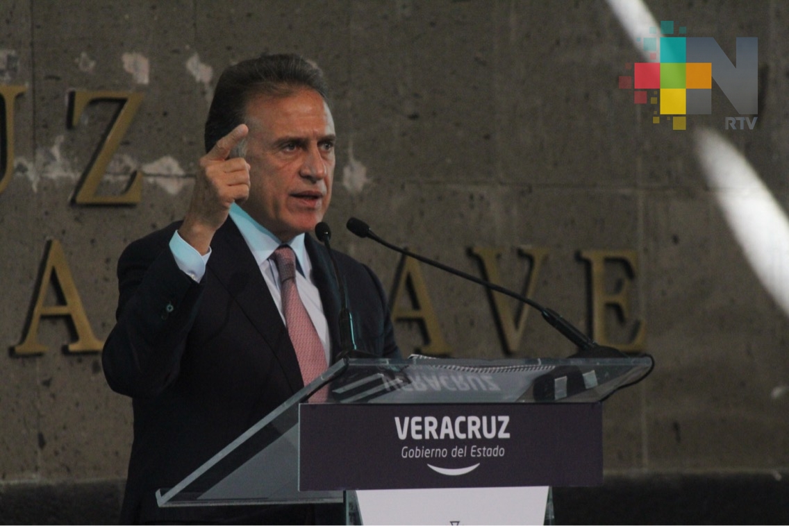 Déficit financiero de Veracruz terminará con reestructuración de la deuda; ahorro anual de 2 mil mdp: Gobernador Yunes