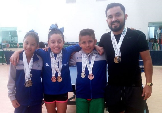 Obtienen veracruzanos lugares en preselección nacional tenis de mesa