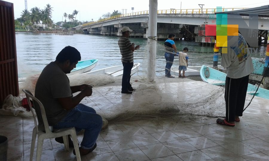 Pescadores de Tuxpan sin recibir pago del Programa Empleo Temporal