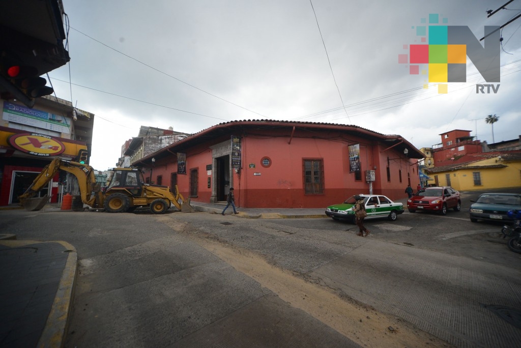 Antes de una semana estarían abiertas las vialidades del centro de Xalapa