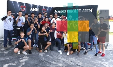 Llegaron a Boca del Río aspirantes de Tuxpan, Poza Rica y Papantla, para participar en Academia CONADE AMM