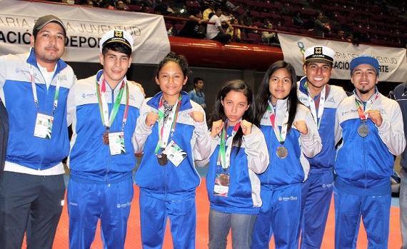 Cierra Veracruz con tres oros en wu shu en Juegos Nacionales Populares 2017
