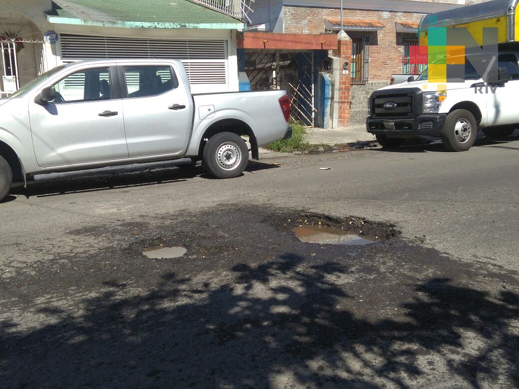 Ayuntamiento de Veracruz espera cubrir el 60% de baches antes de las lluvias