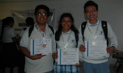 Gana DGB 27 medallas en la XXVII Olimpiada Estatal de Biología