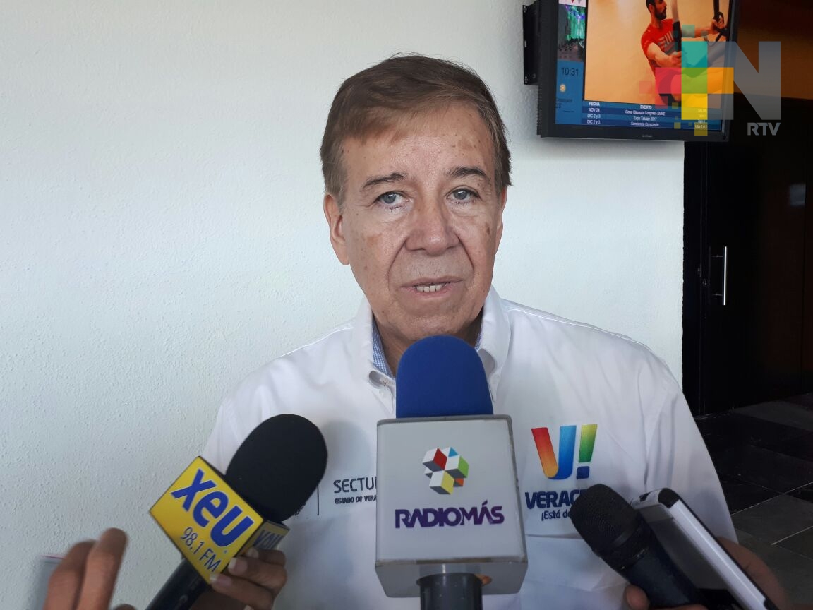 En materia turística, el estado de Veracruz cerrará el año con cifras positivas: Roberto Bueno