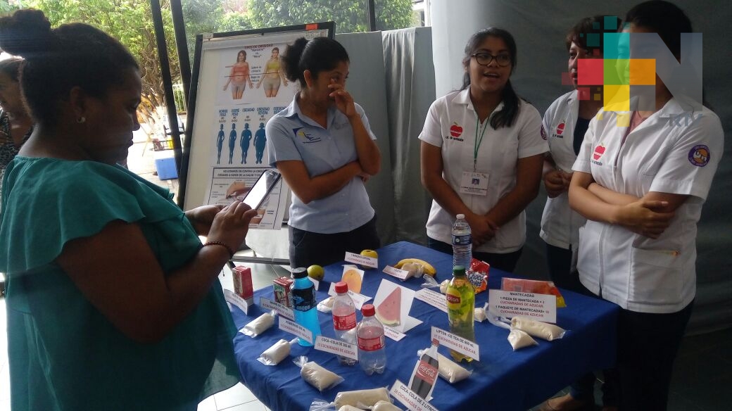 Conmemoran Día Mundial contra la Obesidad en Coatzacoalcos