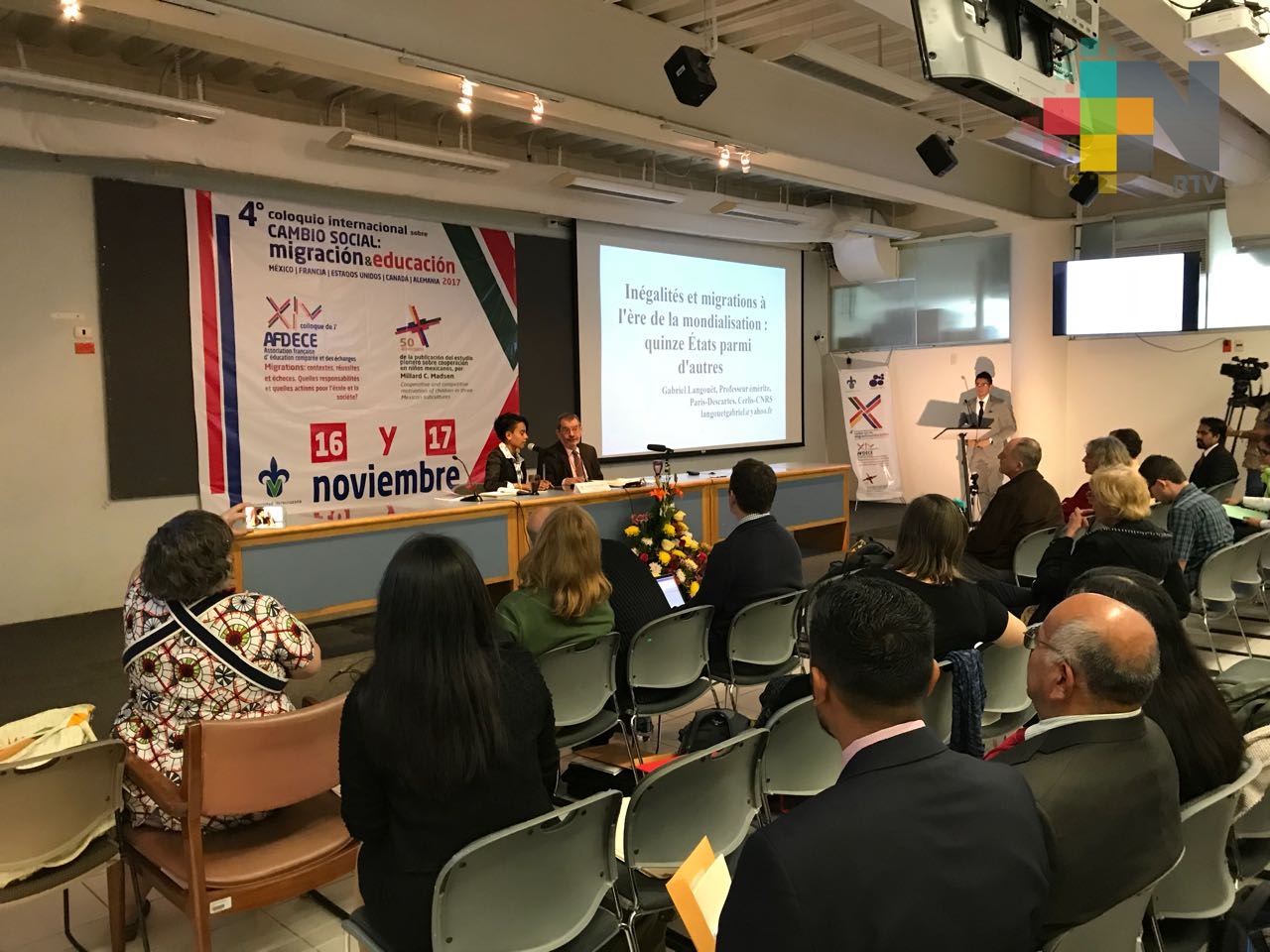 UV realiza “Coloquio Internacional sobre Cambio Social: Migración y Educación”