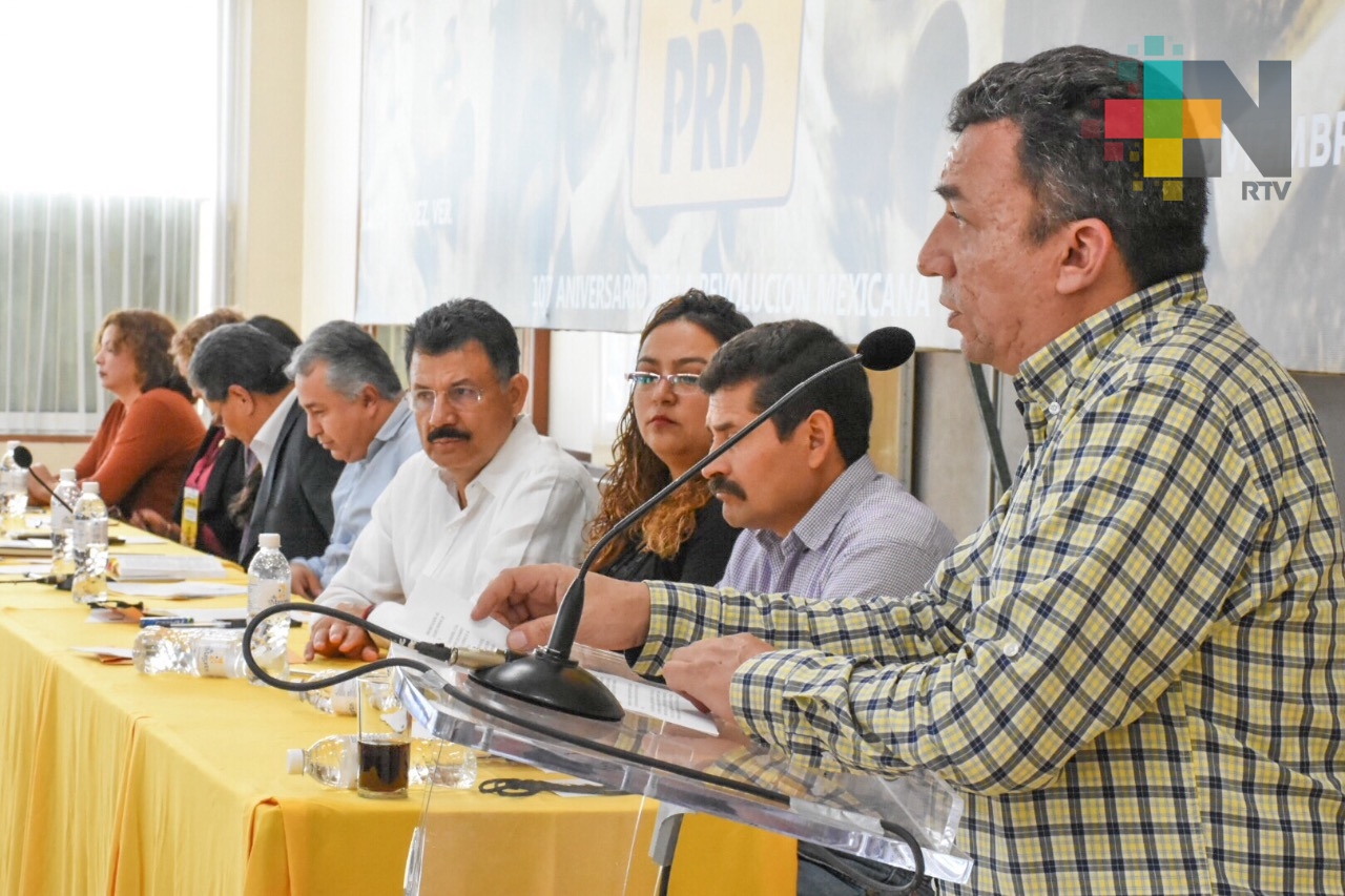 Destaca dirigente del PRD en Veracruz logros en el primer año de gobierno de Miguel Ángel Yunes Linares