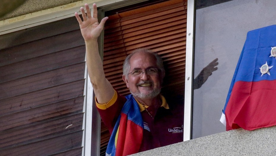 Colombia confirma fuga del opositor venezolano Antonio Ledezma