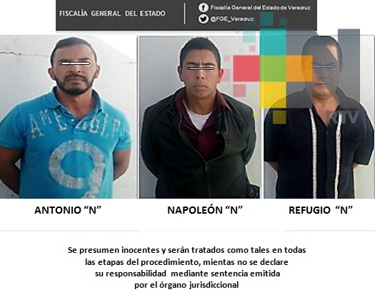 Desarticulan banda de probables secuestradores en Vega de Alatorre